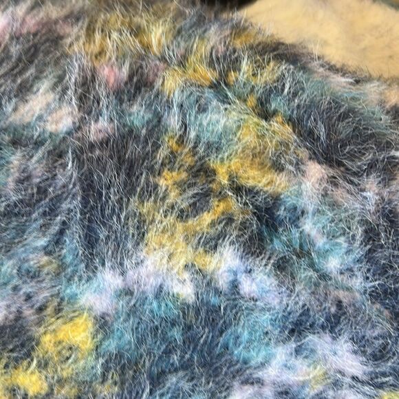 Anthropologie Blue and Yellow Crew Neck Sweater - Picture 9 of 13